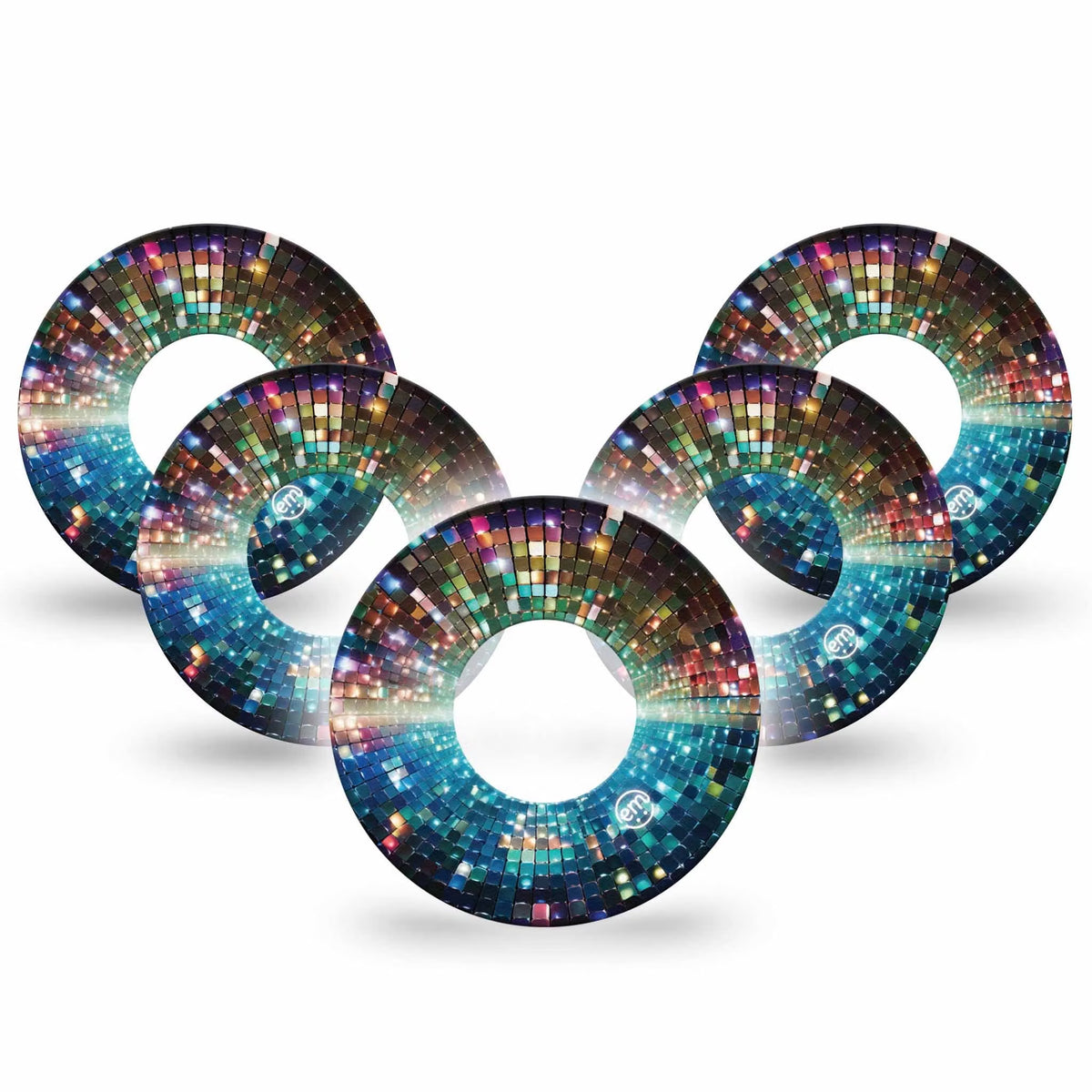 ExpressionMed Disco Lights Adhesive Patch Freestyle Libre 2