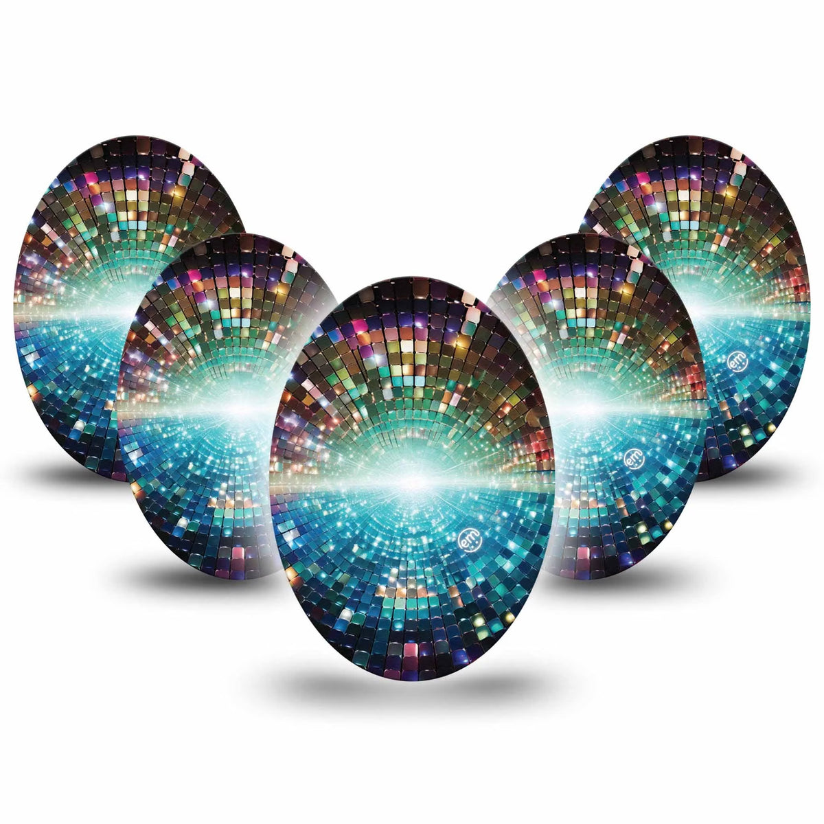 ExpressionMed Disco Lights Adhesive Patch Oval