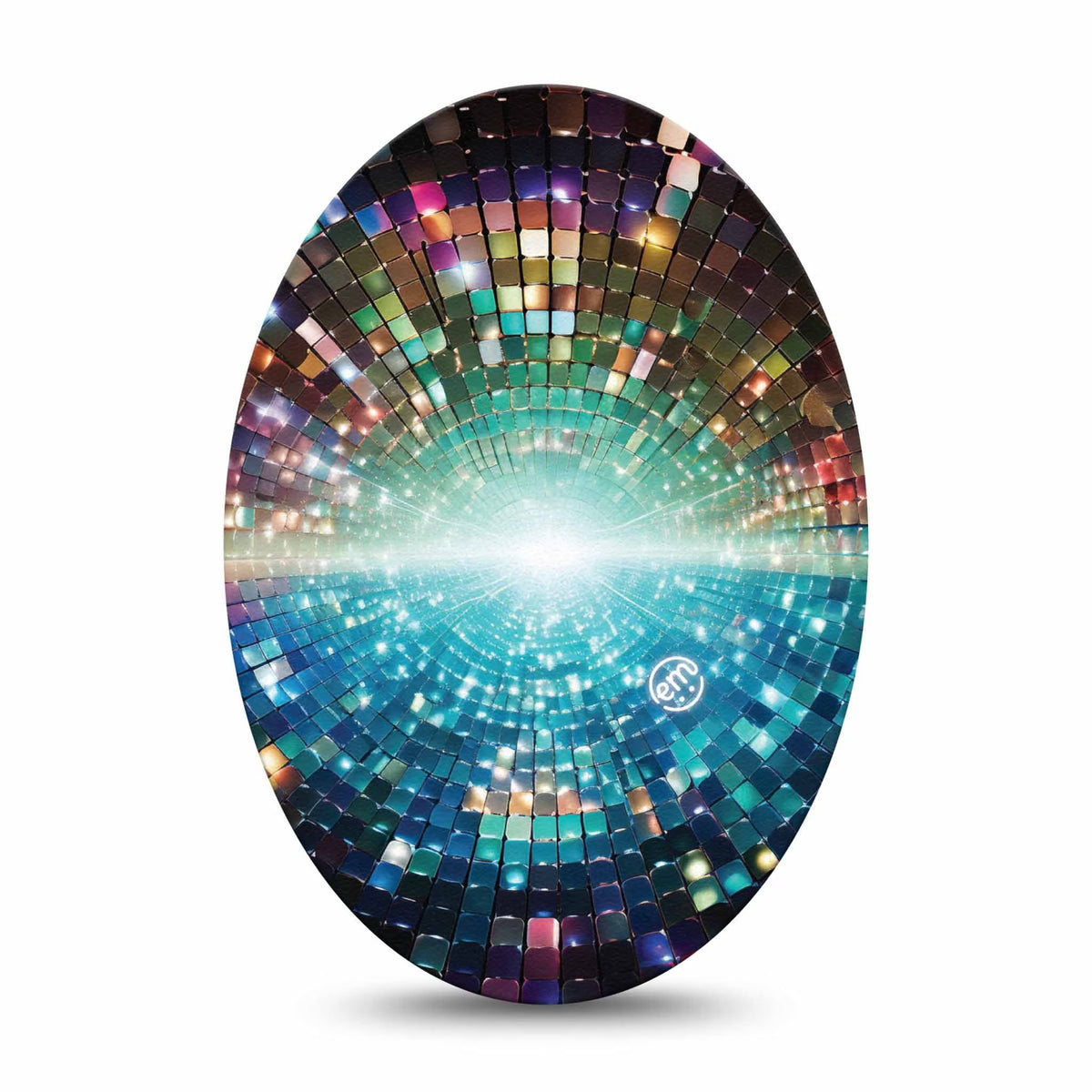 ExpressionMed Disco Lights Adhesive Patch Oval