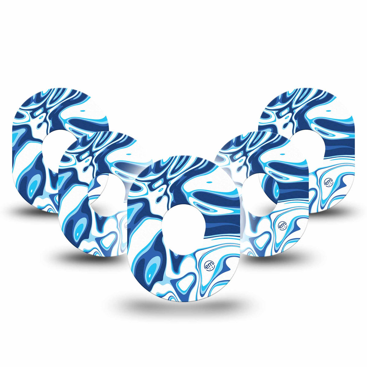 ExpressionMed Blue Marble Adhesive Patch ONE+