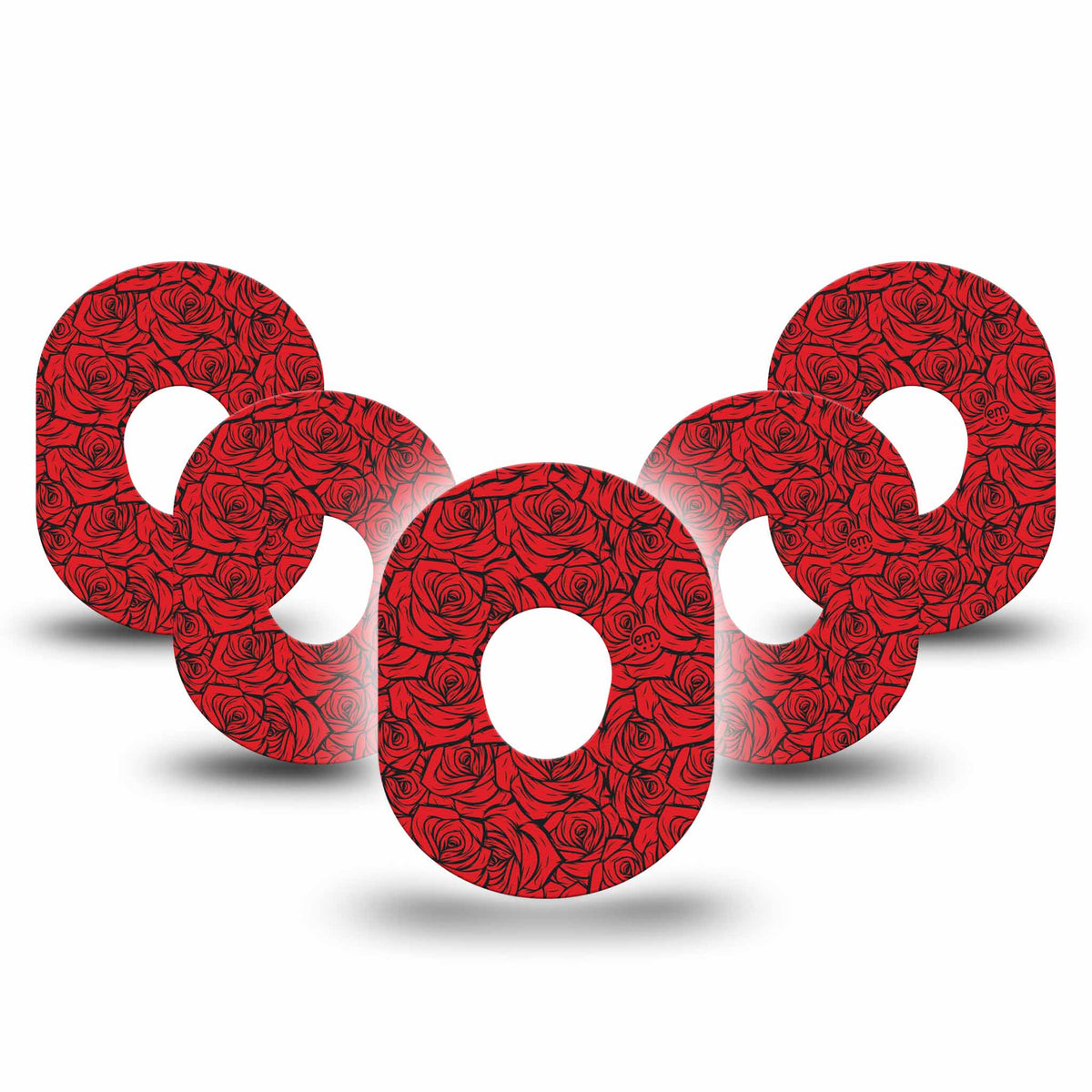 ExpressionMed Roses Adhesive Patch Dexcom G7/Dexcom ONE+