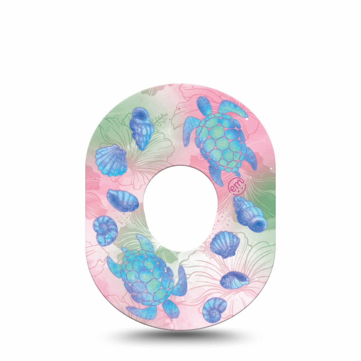ExpressionMed Turtley One-derful Adhesive Patch Dexcom G7/Dexcom ONE+