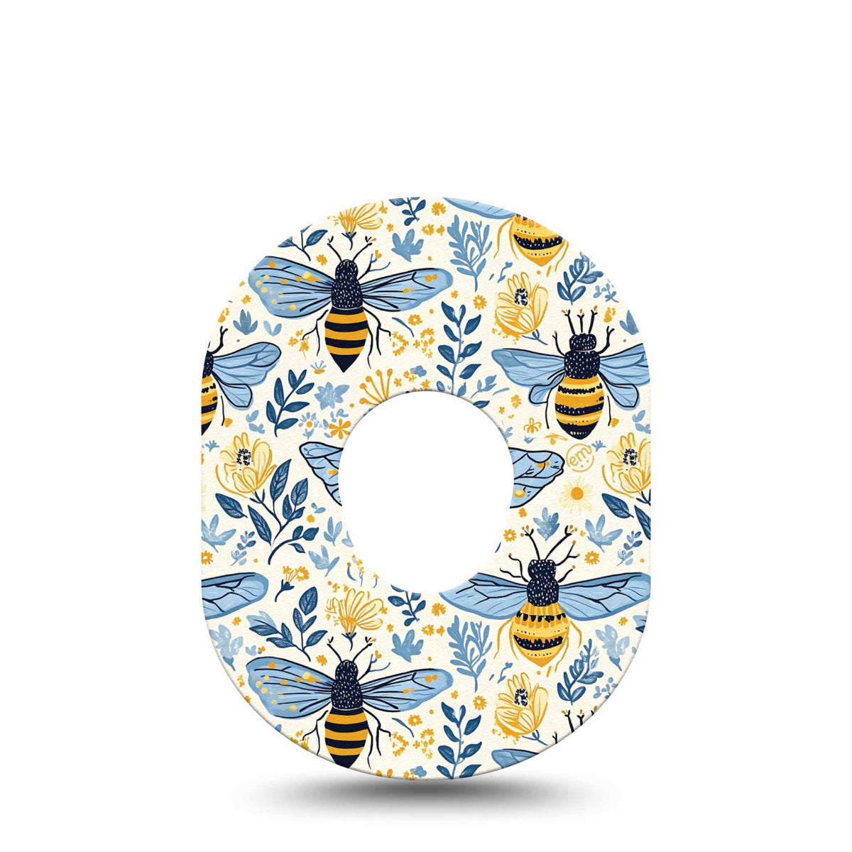 ExpressionMed Busy Bees Adhesive Patch Dexcom G7/Dexcom ONE+