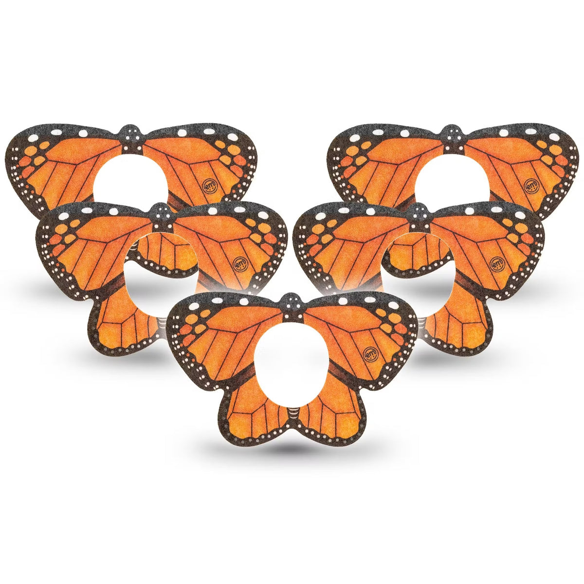 ExpressionMed Monarch Butterfly Dexcom G7 Adhesive Patch