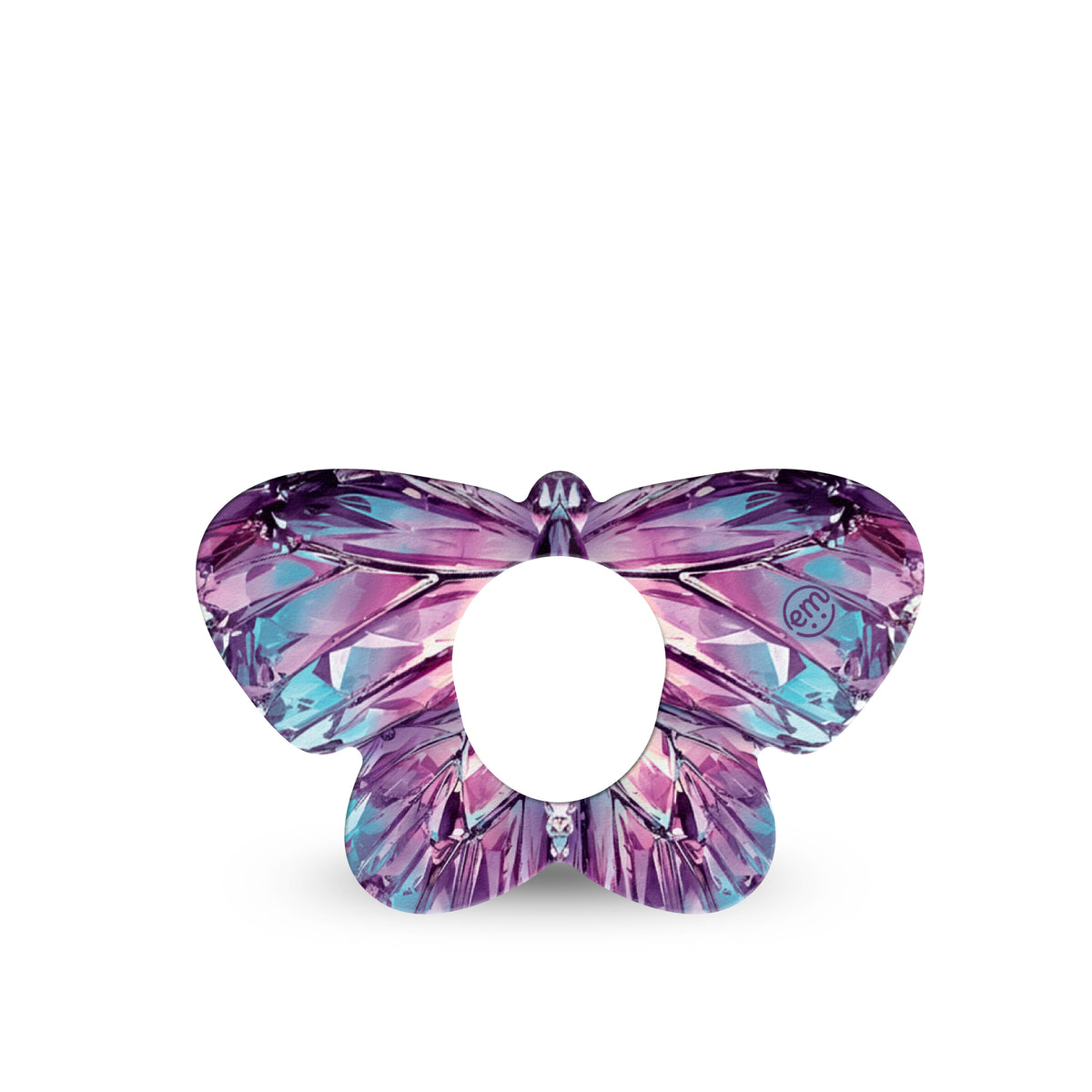 ExpressionMed Crystal Butterfly Shape Dexcom G7 Adhesive Patch