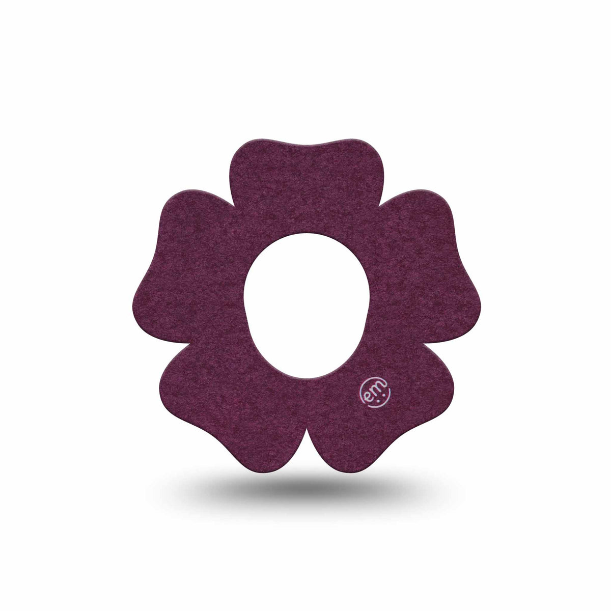 ExpressionMed Wine Dexcom G7 Flower Adhesive Patch
