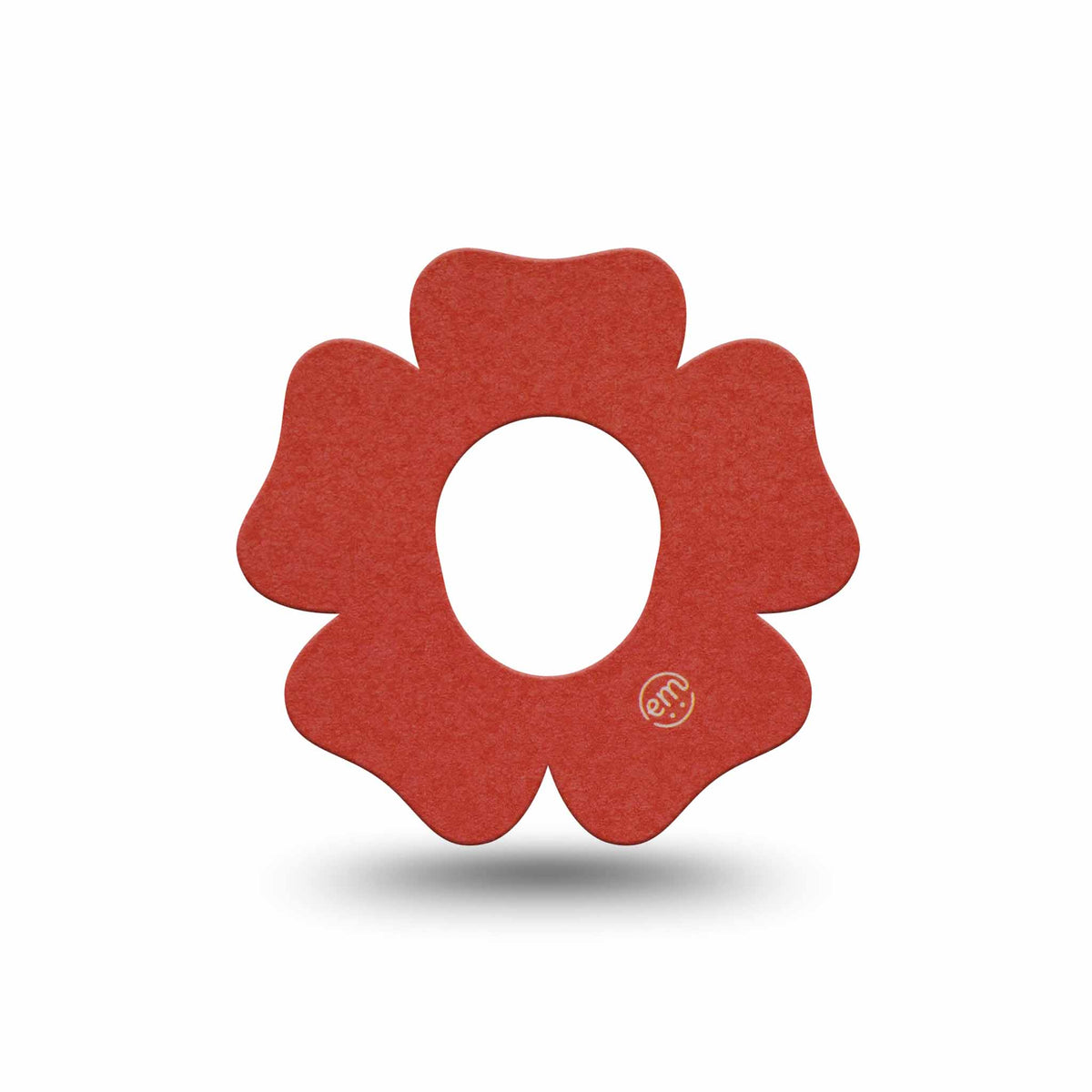 ExpressionMed Cherry Red Dexcom G7 Flower Adhesive Patch