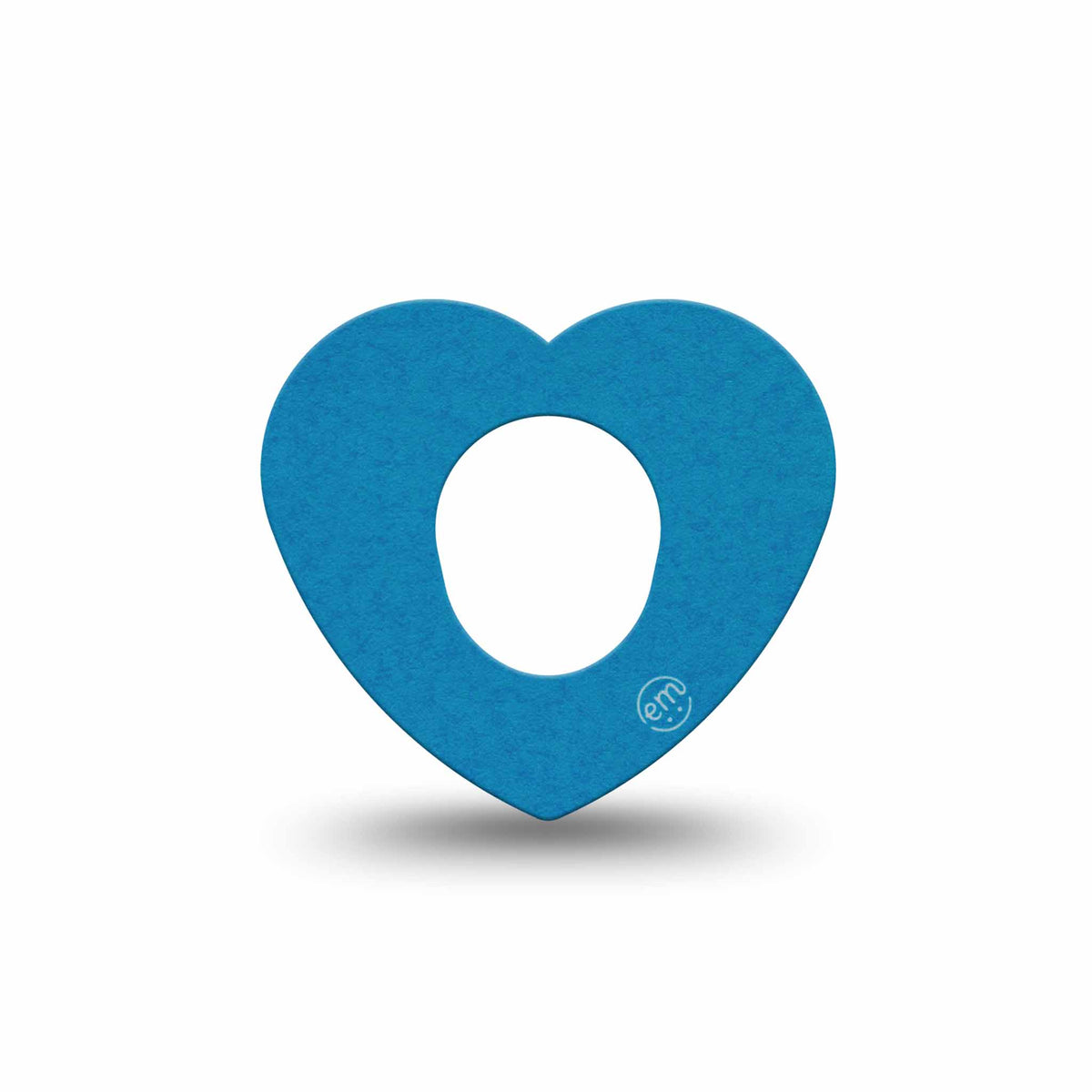 ExpressionMed Teal Dexcom G7 Heart Adhesive Patch