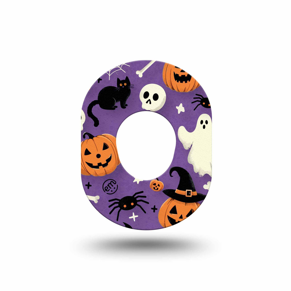 ExpressionMed Happy Halloween Adhesive Patch Dexcom G7/Dexcom ONE+
