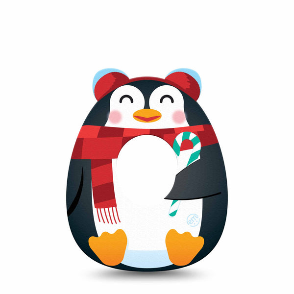 ExpressionMed Happy Penguin Shape Adhesive Patch Dexcom G7/Dexcom ONE+ ...