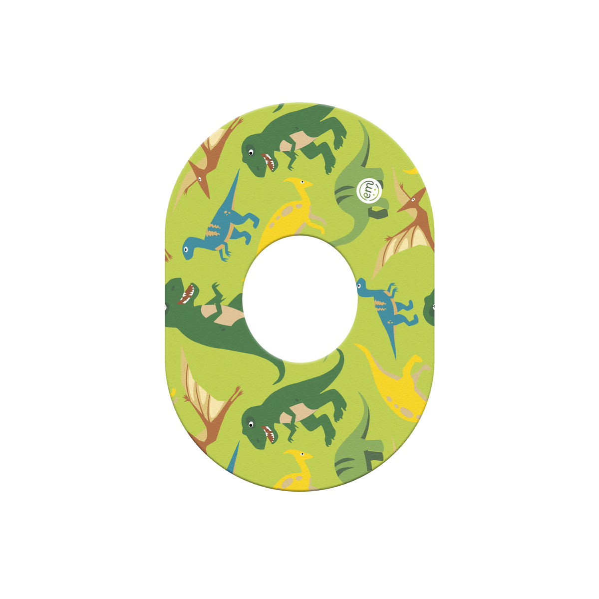 ExpressionMed Dinosaur Adhesive Patch Dexcom G7/Dexcom ONE+