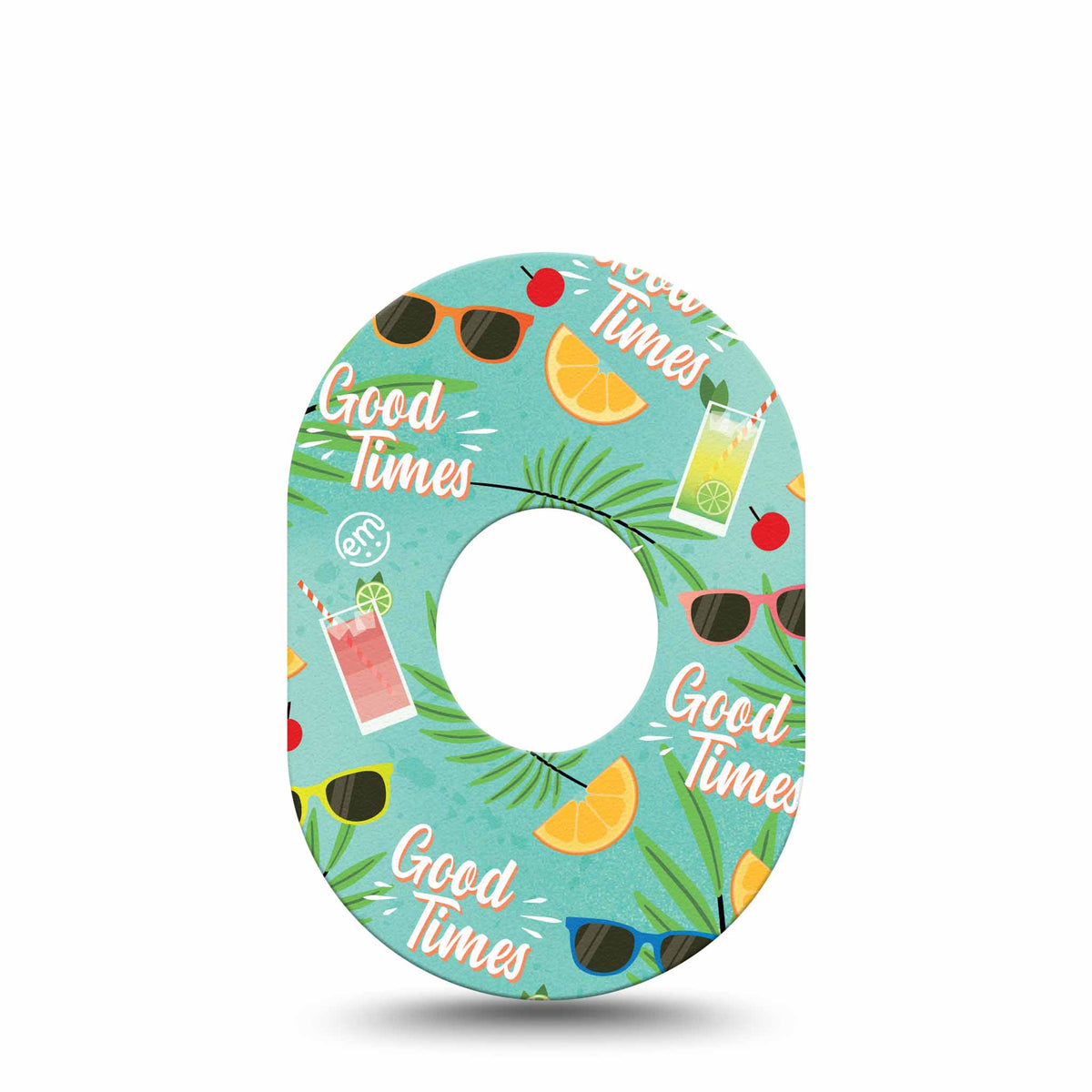 ExpressionMed Good Times Adhesive Patch Dexcom G7/Dexcom ONE+
