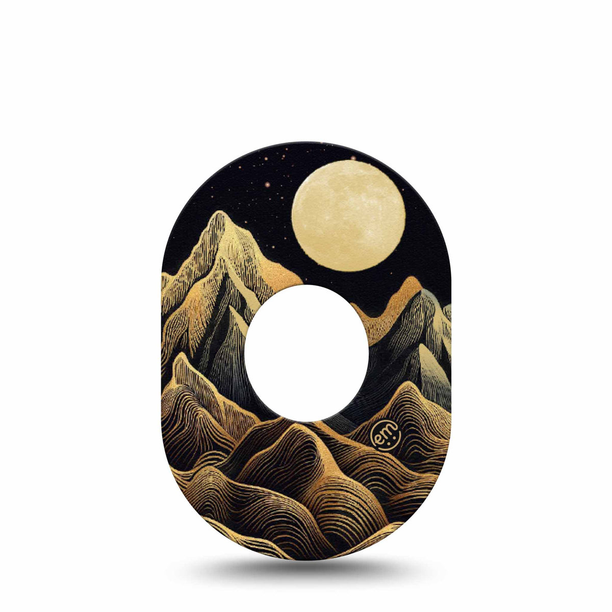 ExpressionMed Black Mountain Adhesive Patch Dexcom G7/Dexcom ONE+