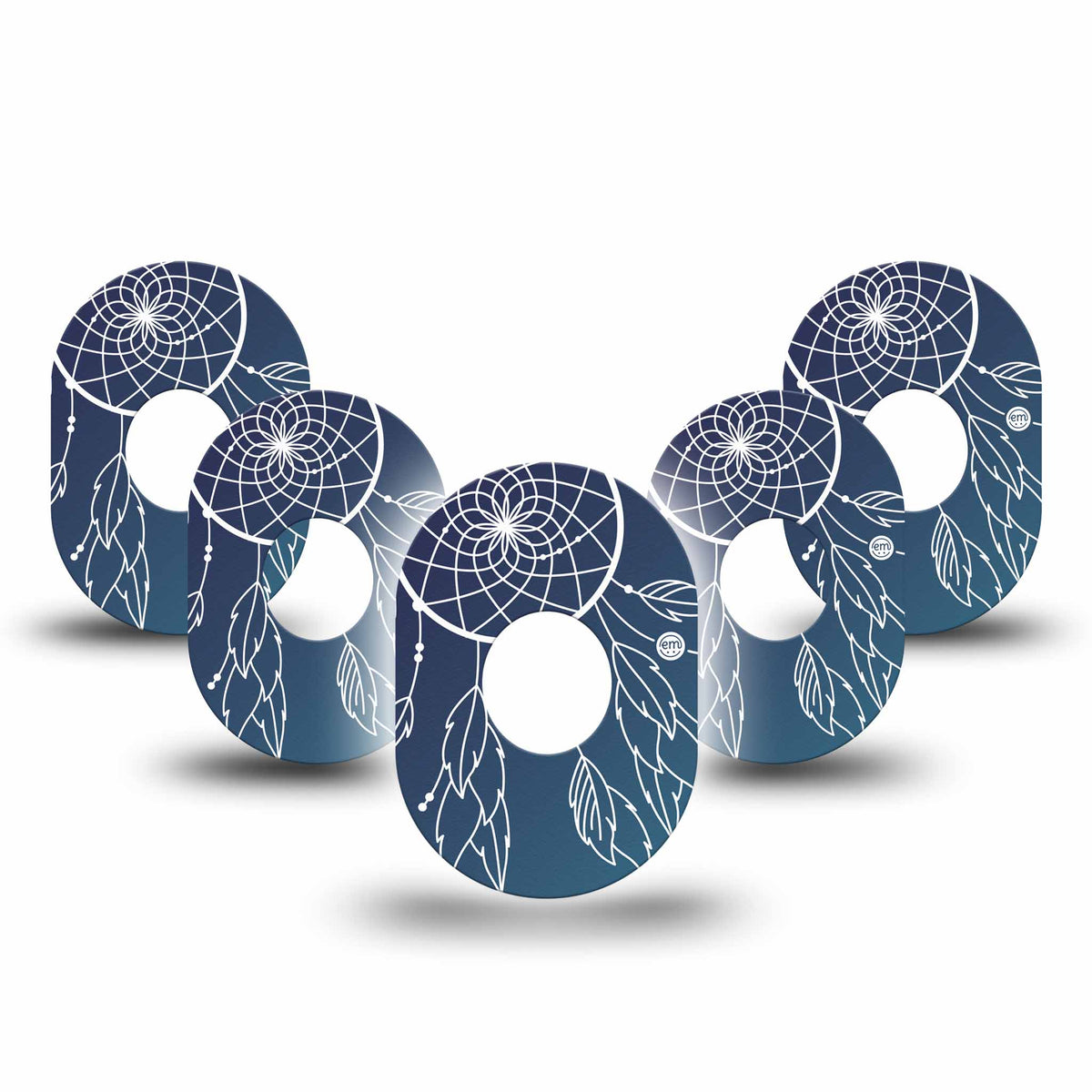 ExpressionMed Blue Dreamcatcher Adhesive Patch Dexcom G7/Dexcom ONE+