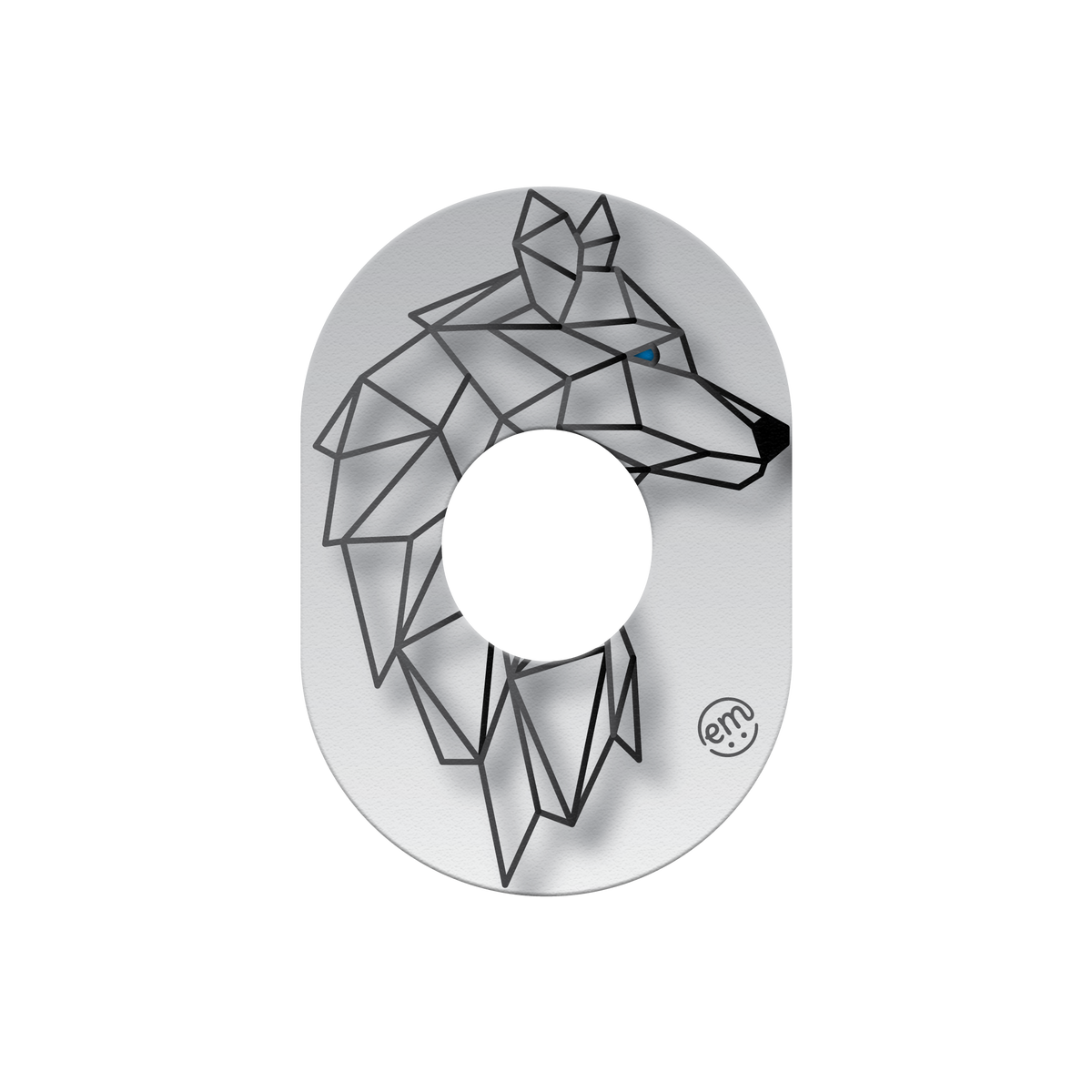 ExpressionMed Iron Wolf Adhesive Patch Dexcom G7/Dexcom ONE+