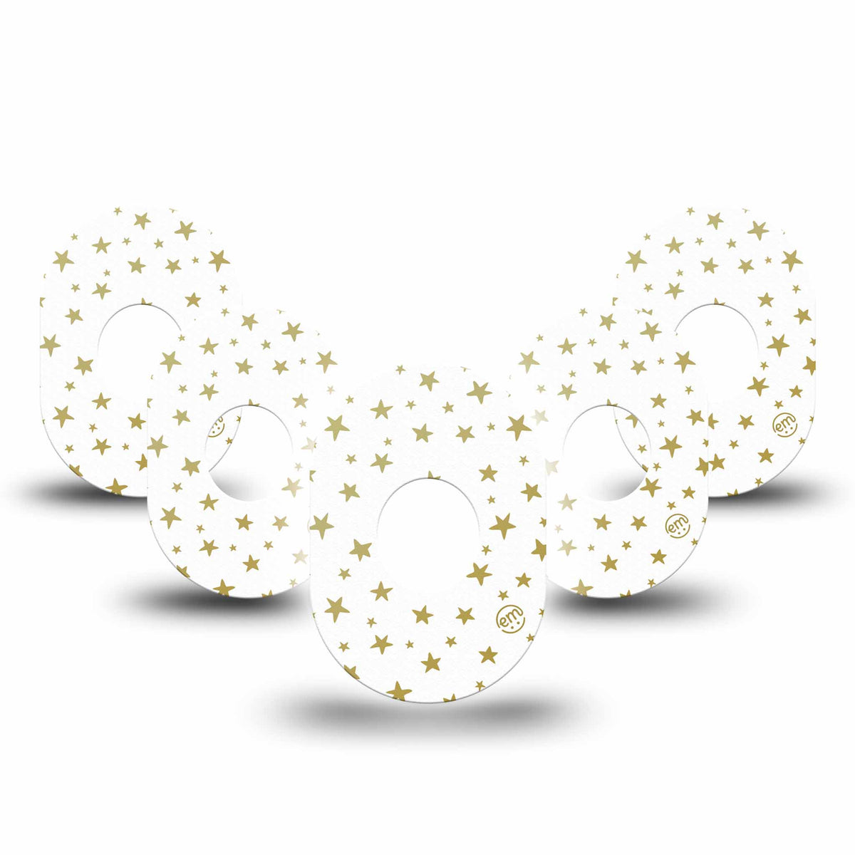 ExpressionMed Twinkling Stars Adhesive Patch Dexcom G7/Dexcom ONE+
