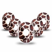 ExpressionMed Giraffe Print Adhesive Patch Dexcom G7/Dexcom ONE+