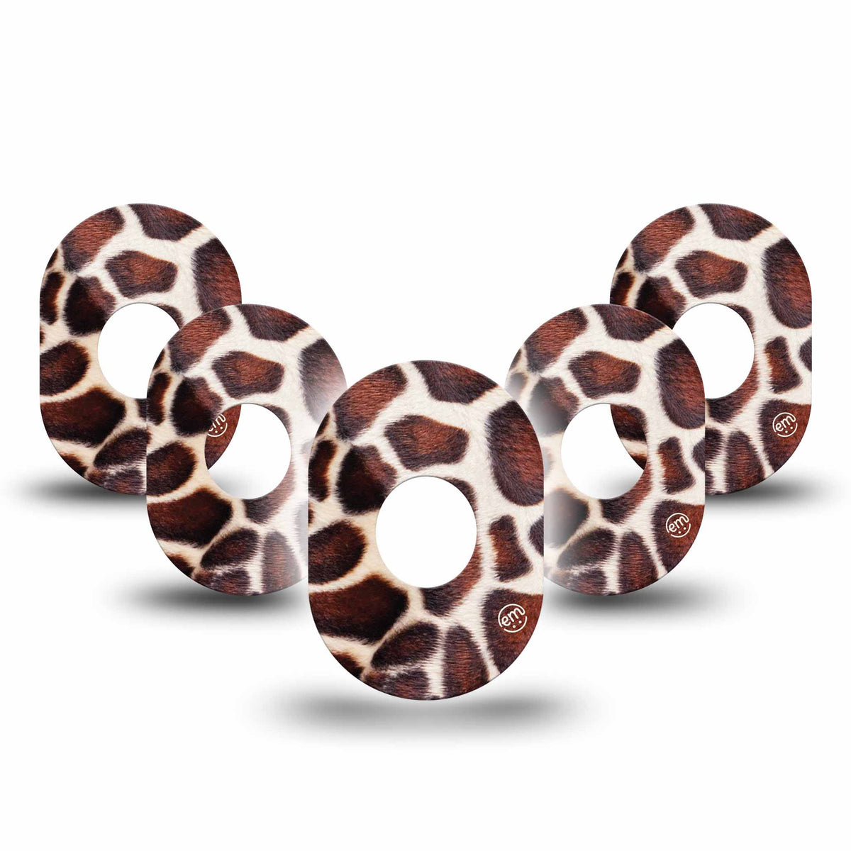 ExpressionMed Giraffe Print Adhesive Patch Dexcom G7/Dexcom ONE+