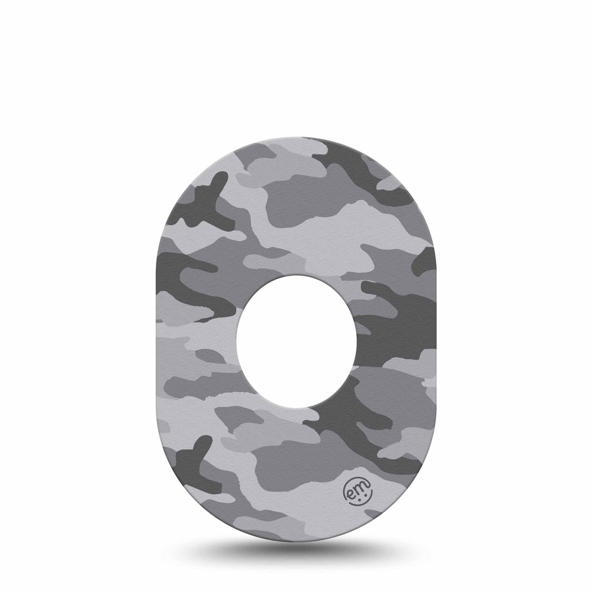 ExpressionMed Grey Camo Adhesive Patch Dexcom G7/Dexcom ONE+
