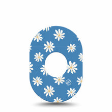 ExpressionMed Painted Daisies Adhesive Patch Dexcom G7/Dexcom ONE+