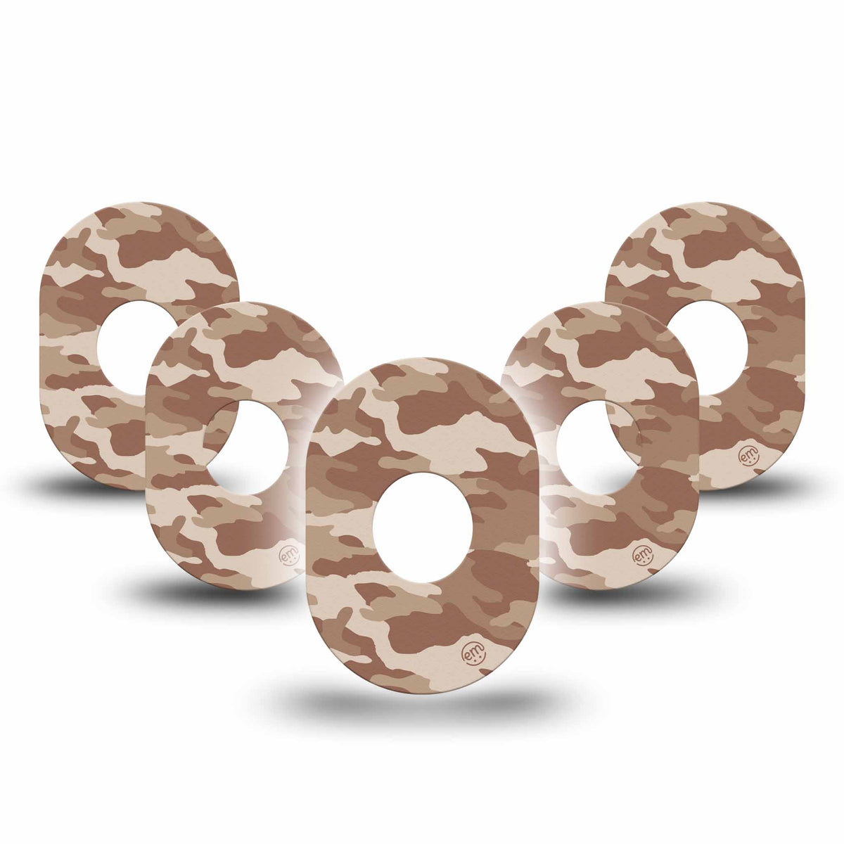 ExpressionMed Desert Camo Adhesive Patch Dexcom G7/Dexcom ONE+