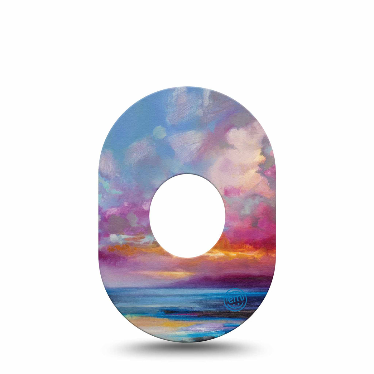 ExpressionMed Painted Skies Adhesive Patch Dexcom G7/Dexcom ONE+