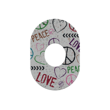 ExpressionMed Peace & Love Adhesive Patch Dexcom G7