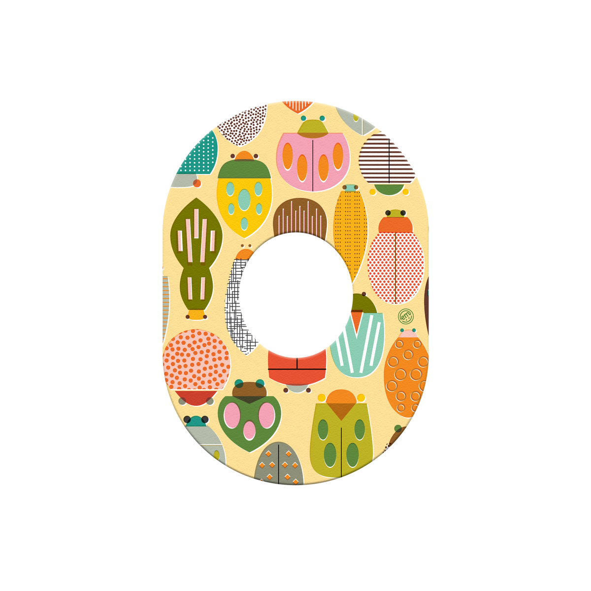 ExpressionMed Beetle Bop Adhesive Patch Dexcom G7/Dexcom ONE+