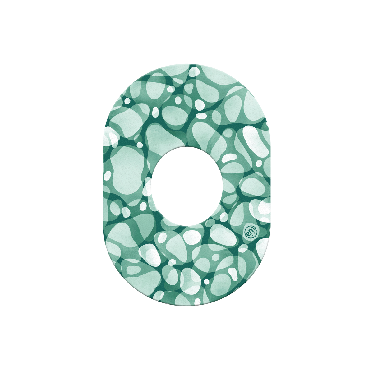 ExpressionMed Glass Pebbles Adhesive Patch Dexcom G7/Dexcom ONE+