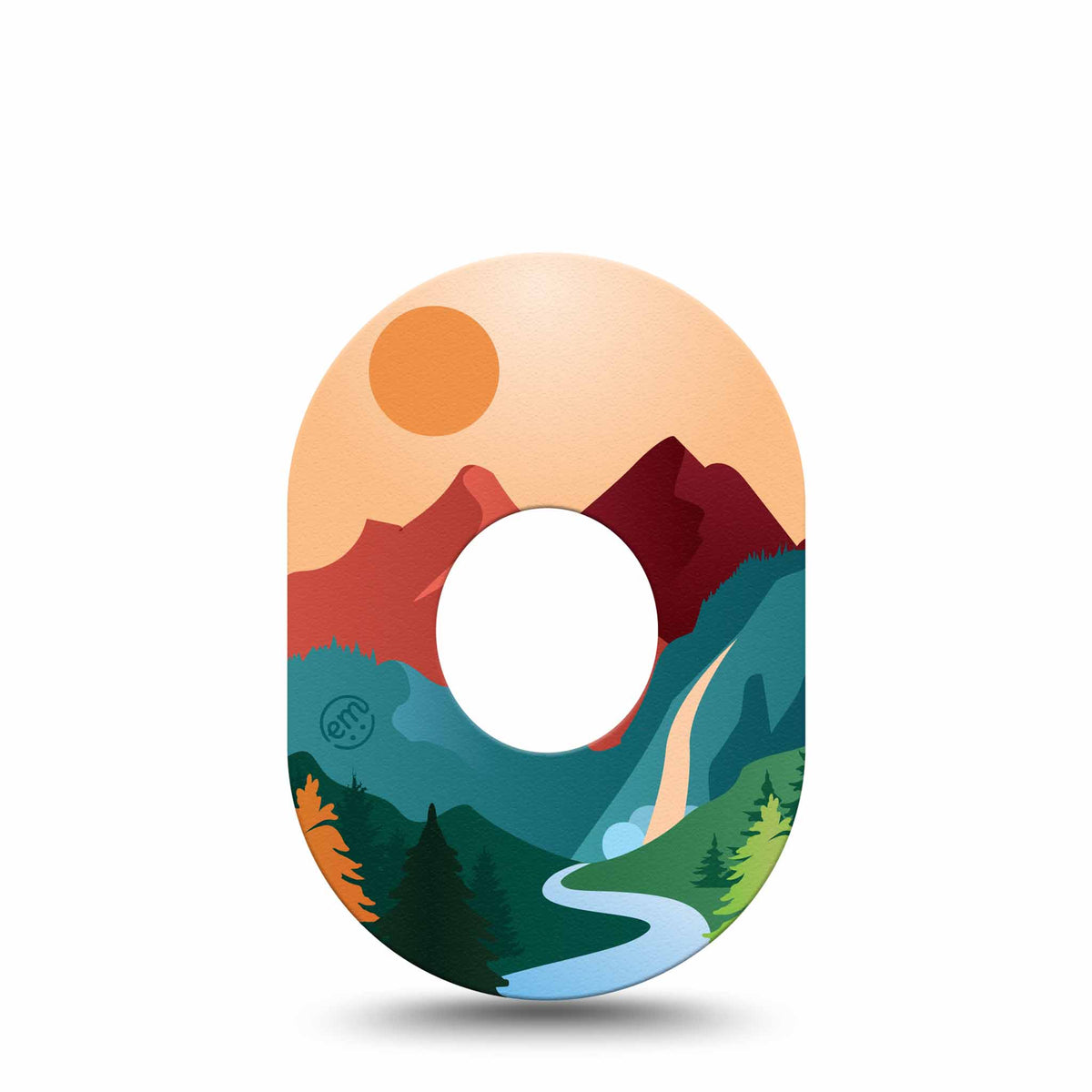 ExpressionMed National Parks Adhesive Patch Dexcom G7/Dexcom ONE+