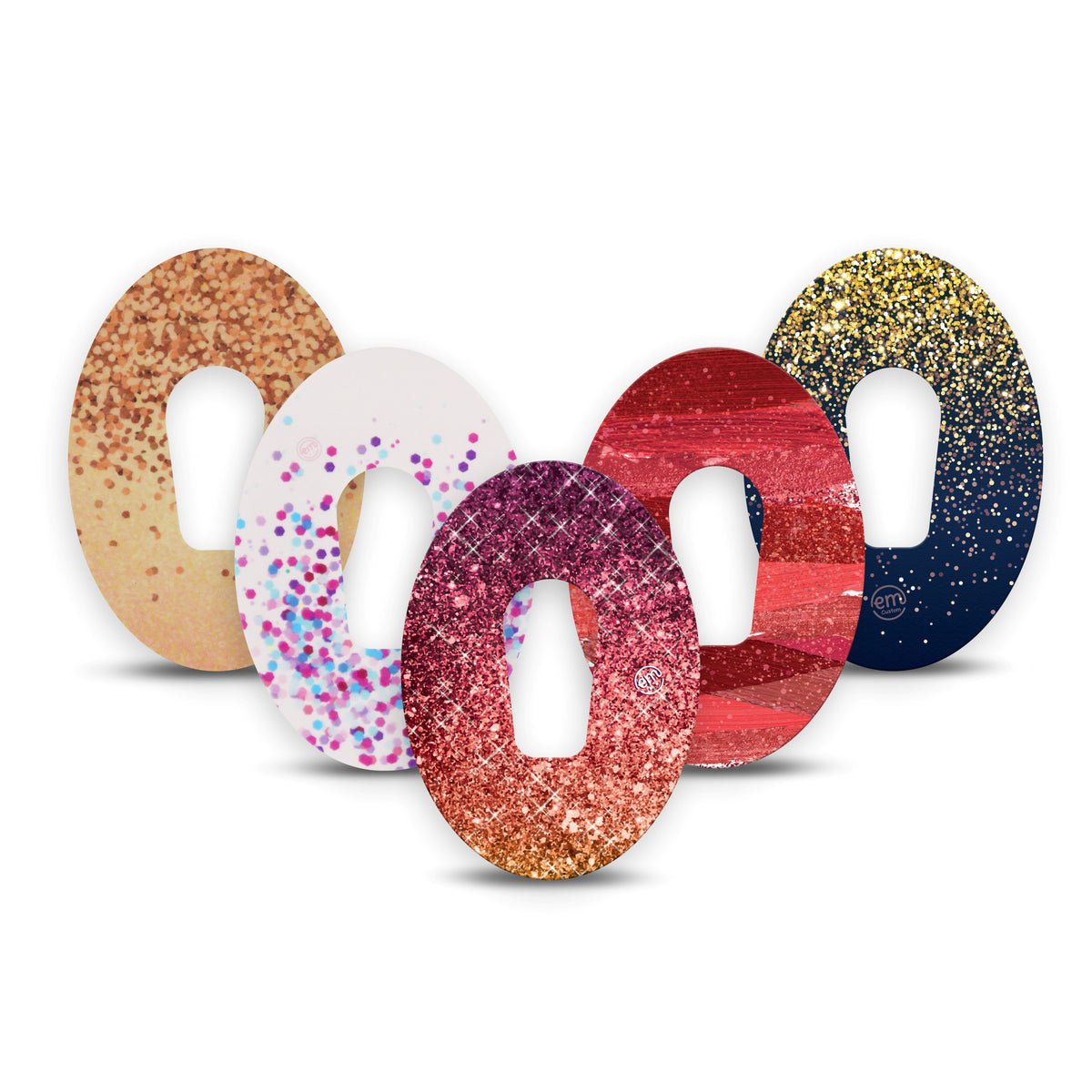 ExpressionMed Dexcom G6 Shimmer & Shine Variety Patch 5 Pack