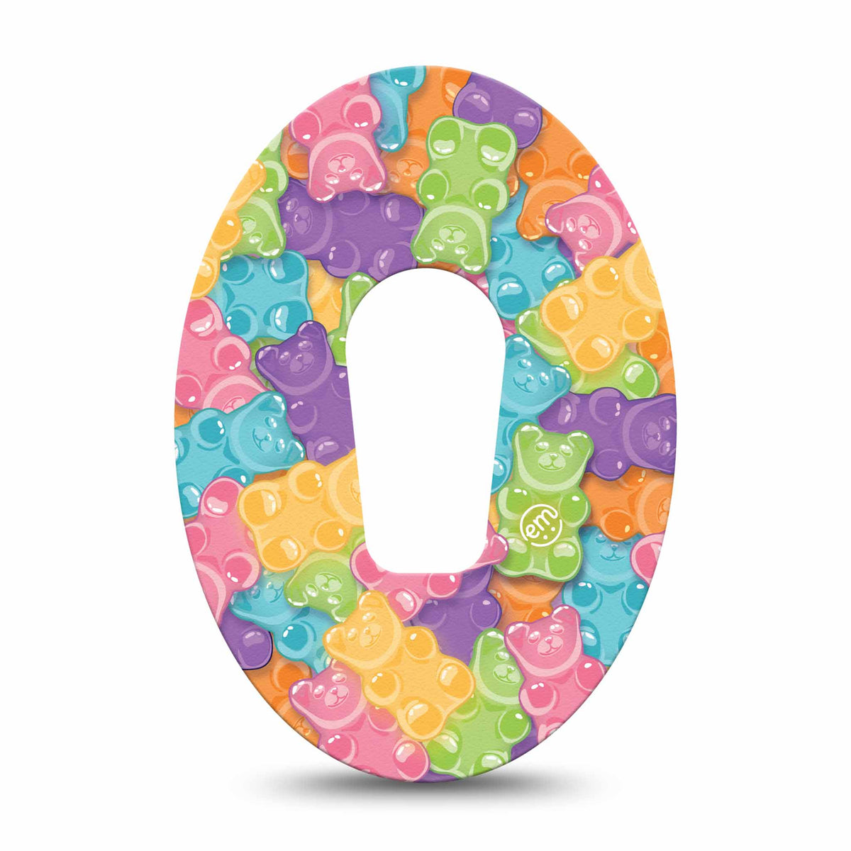 ExpressionMed Gummy Bears Adhesive Patch Dexcom G6/One