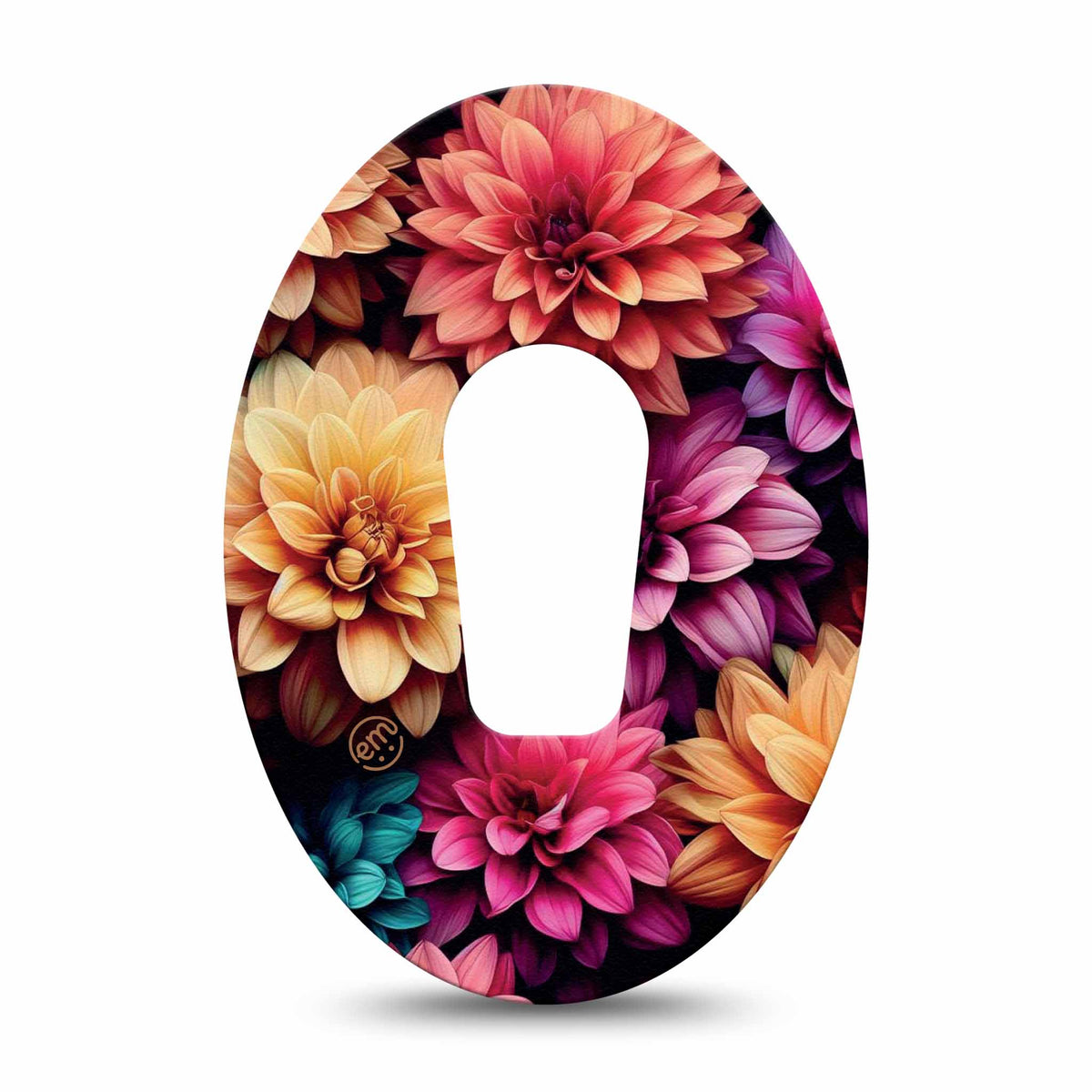ExpressionMed Dahlia Bouquet Adhesive Patch Dexcom G6/One