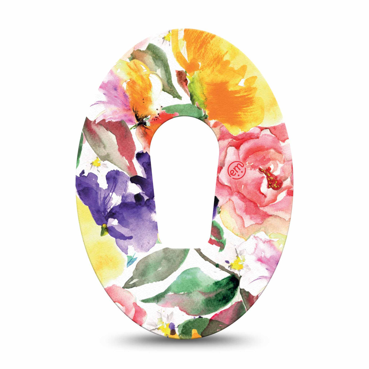 ExpressionMed Floral Art Adhesive Patch Dexcom G6/One