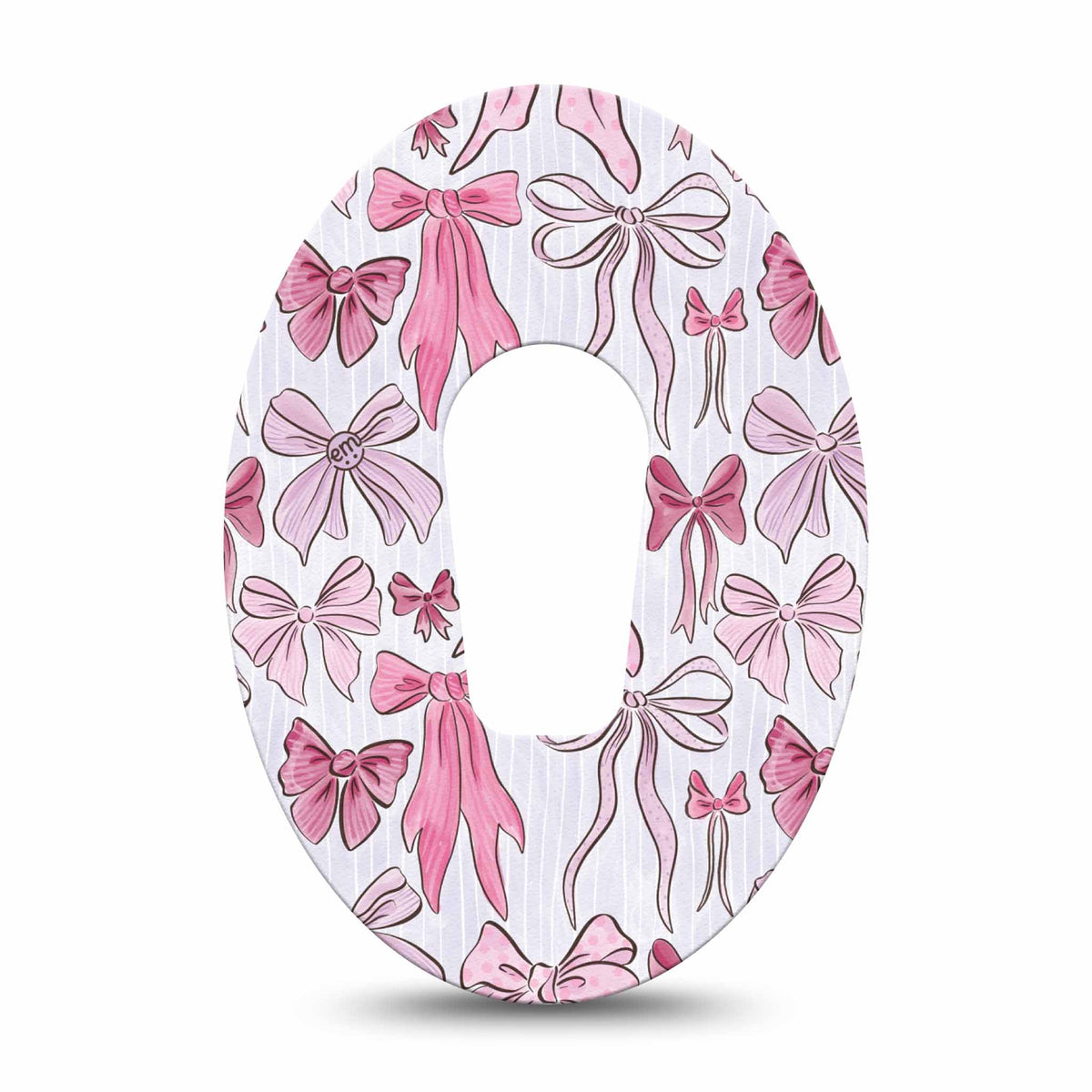 ExpressionMed Bows and Ribbons Adhesive Patch Dexcom G6/One