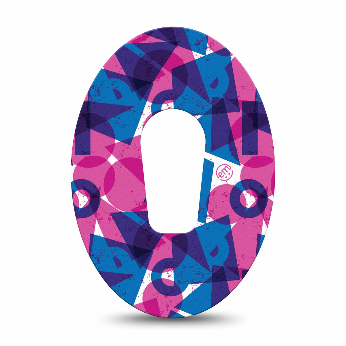 ExpressionMed Violet Vortex Adhesive Patch Dexcom G6/One