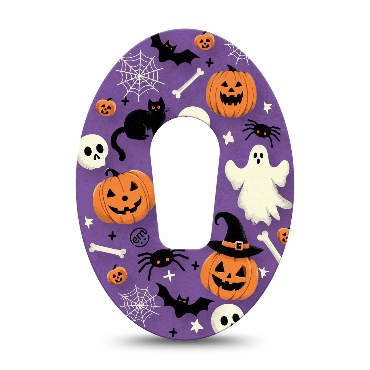 ExpressionMed Happy Halloween Adhesive Patch Dexcom G6/One