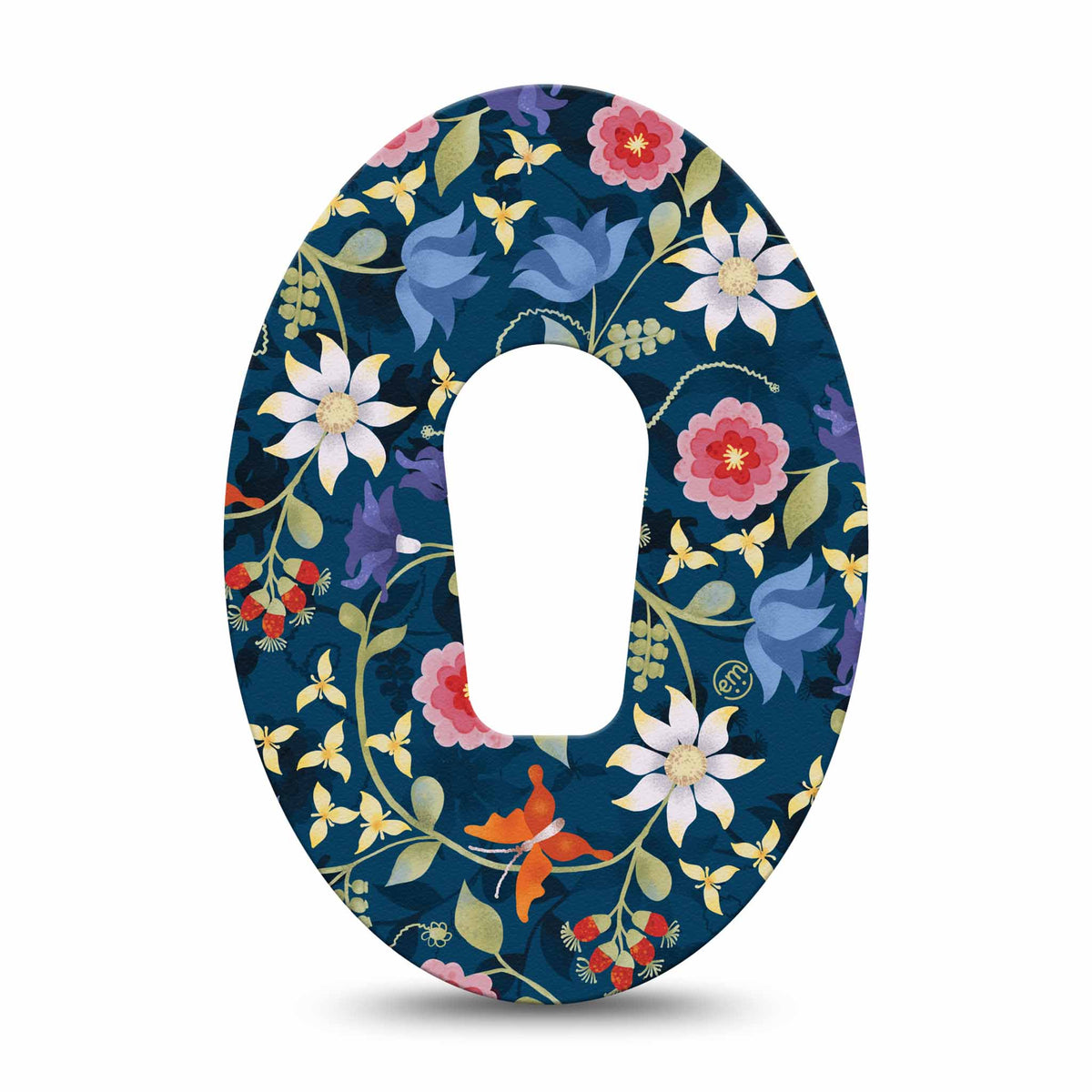 ExpressionMed Floral Folklore Adhesive Patch Dexcom G6/One