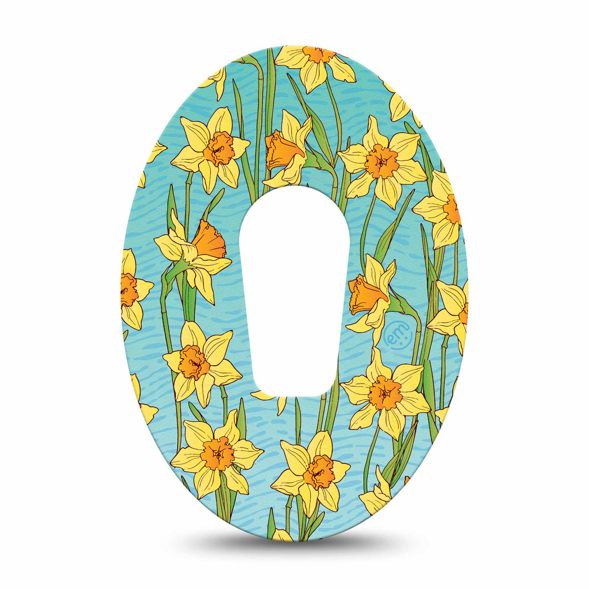 ExpressionMed Daffodils Adhesive Patch Dexcom G6/One