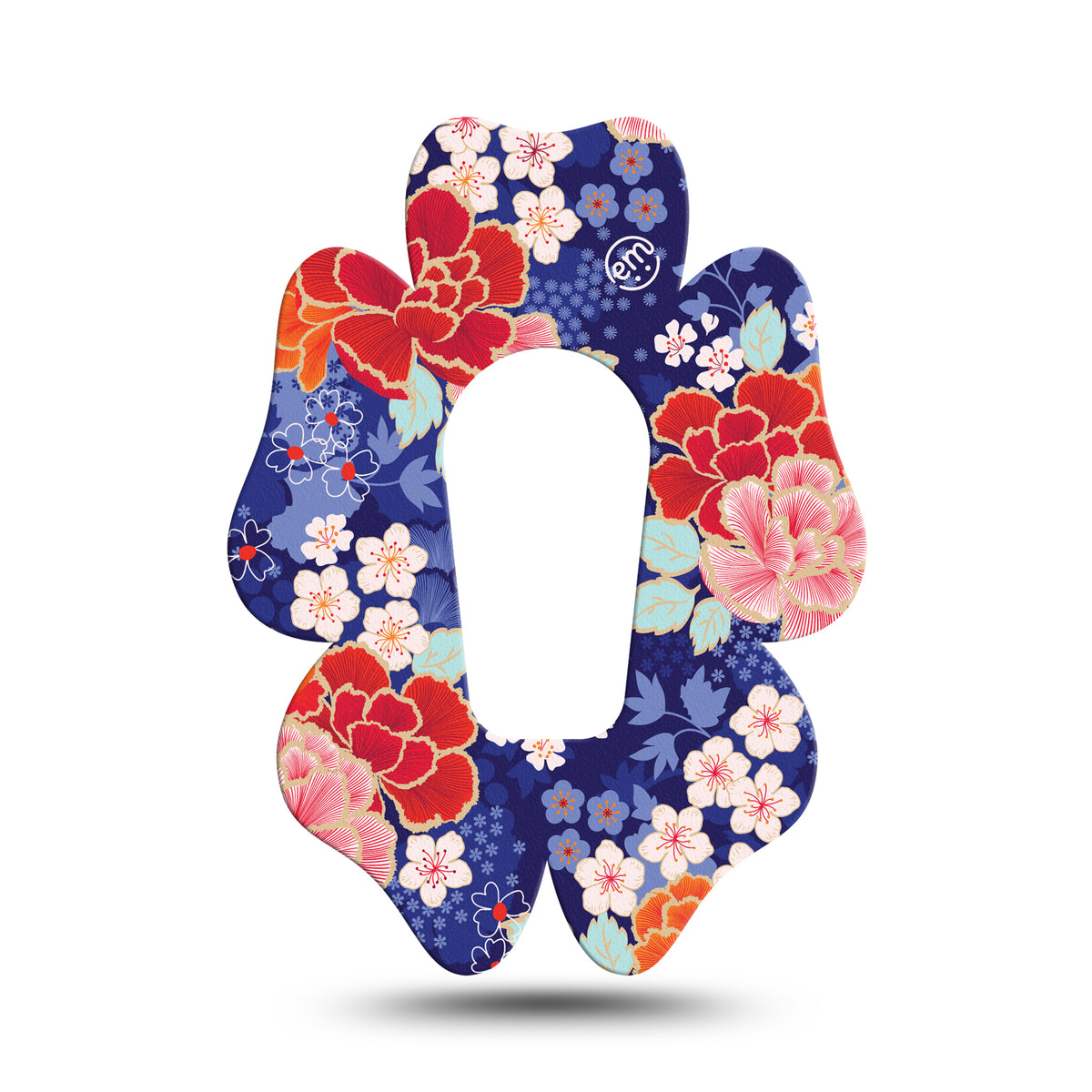 ExpressionMed G6/One Chinoise Flower Flower Shaped Adhesive Patch Dexcom