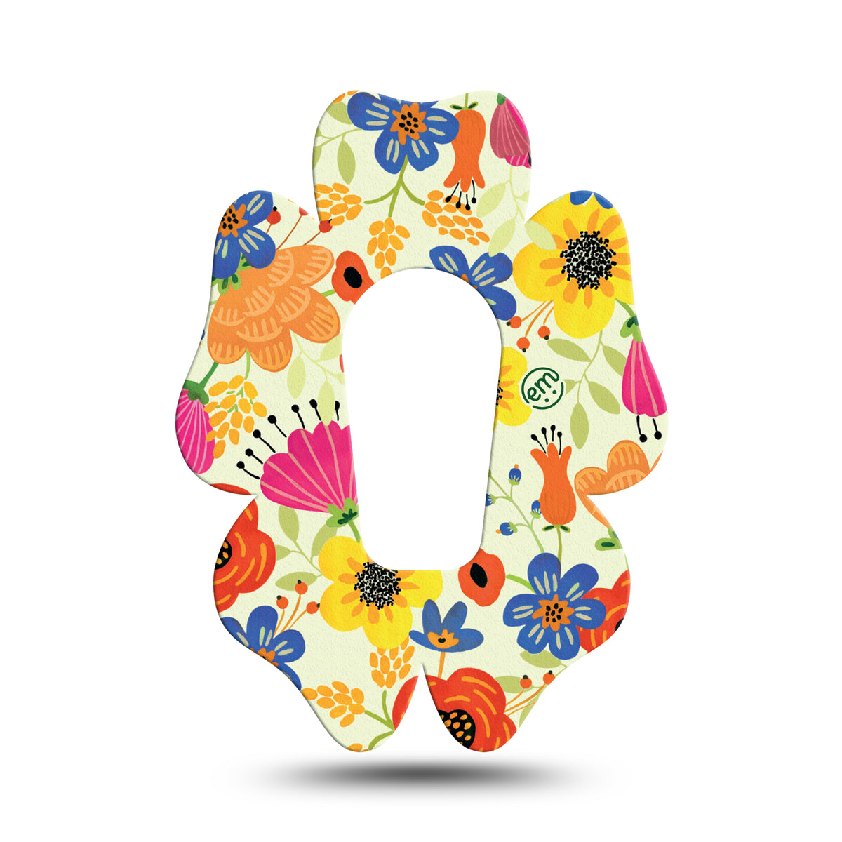 ExpressionMed G6/One Botanical Garden Flower Adhesive Patch Dexcom