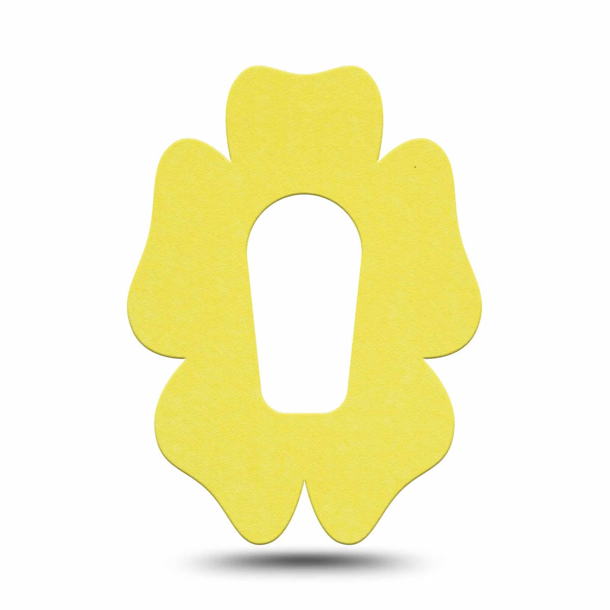 ExpressionMed G6/One Butter Yellow Flower Shaped Adhesive Patch Dexcom