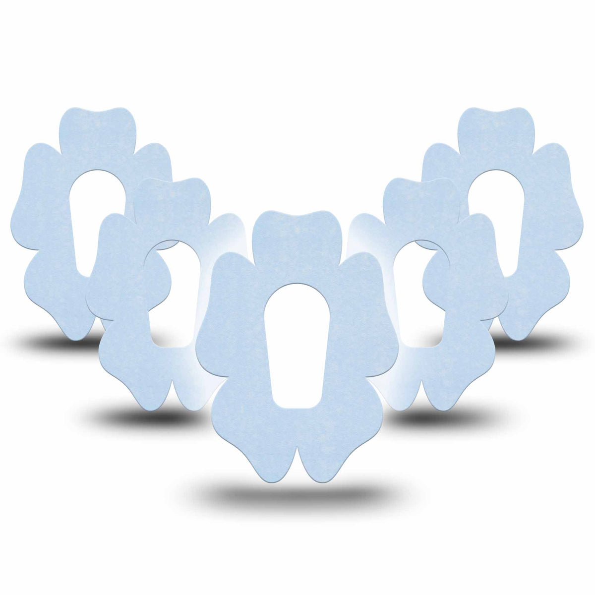 ExpressionMed G6/One Light Wash Jeans Flower Shaped Adhesive Patch Dexcom