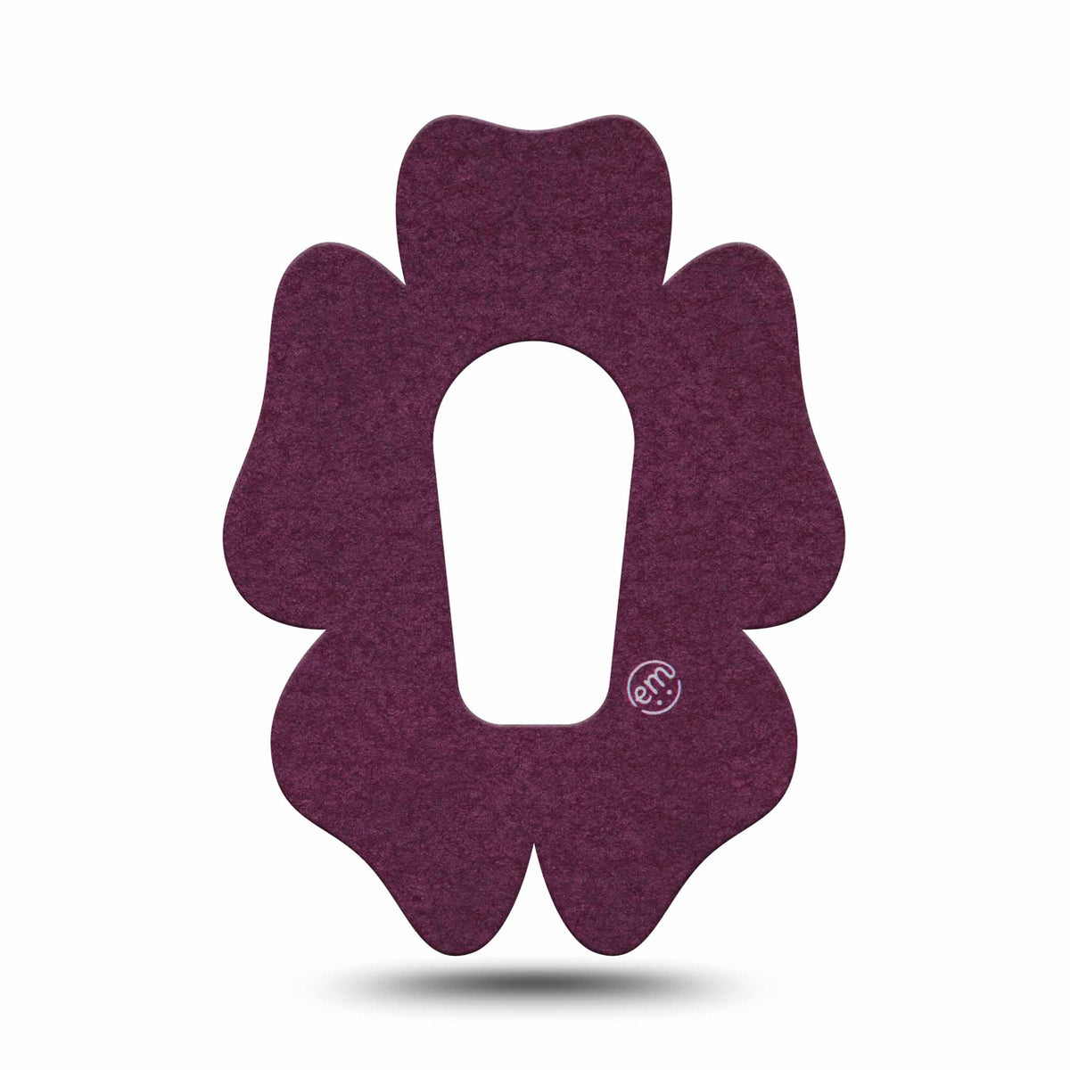 ExpressionMed G6/One Wine Flower Shaped Adhesive Patch Dexcom