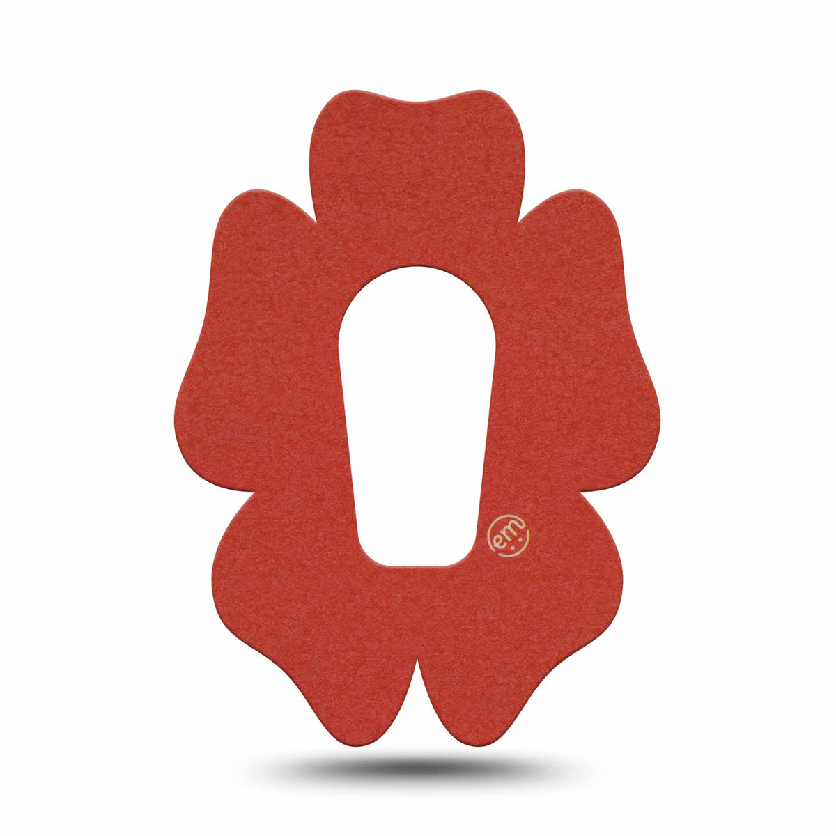 ExpressionMed G6/One Cherry Red Flower Shaped Adhesive Patch Dexcom