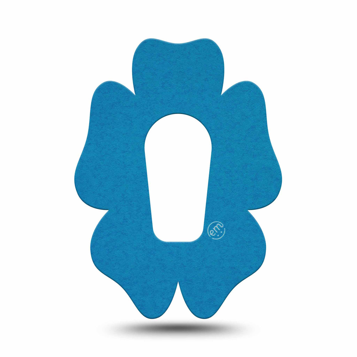 ExpressionMed G6/One Teal Flower Shaped Adhesive Patch Dexcom