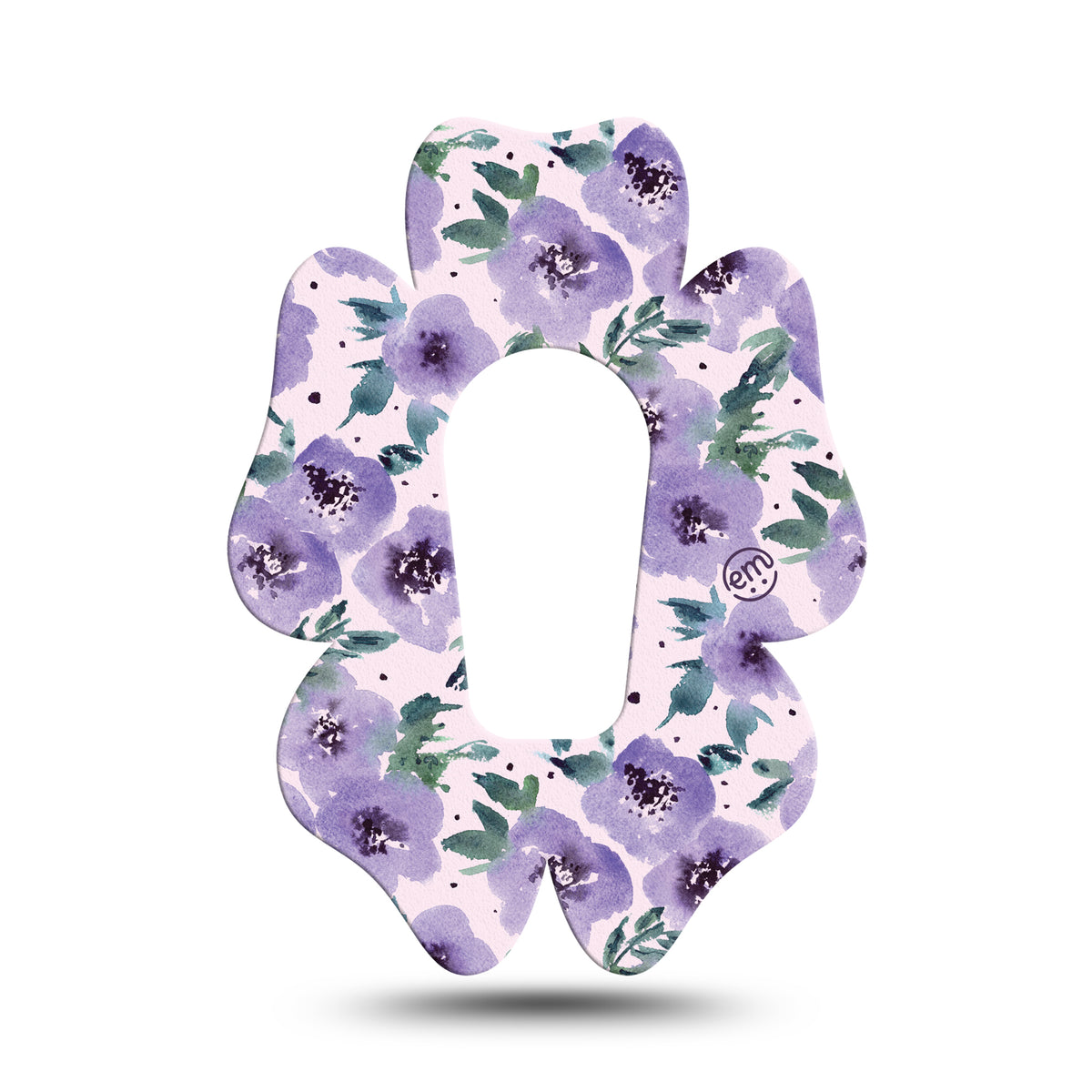 ExpressionMed G6/One Flowering Amethyst Flower Adhesive Patch Dexcom