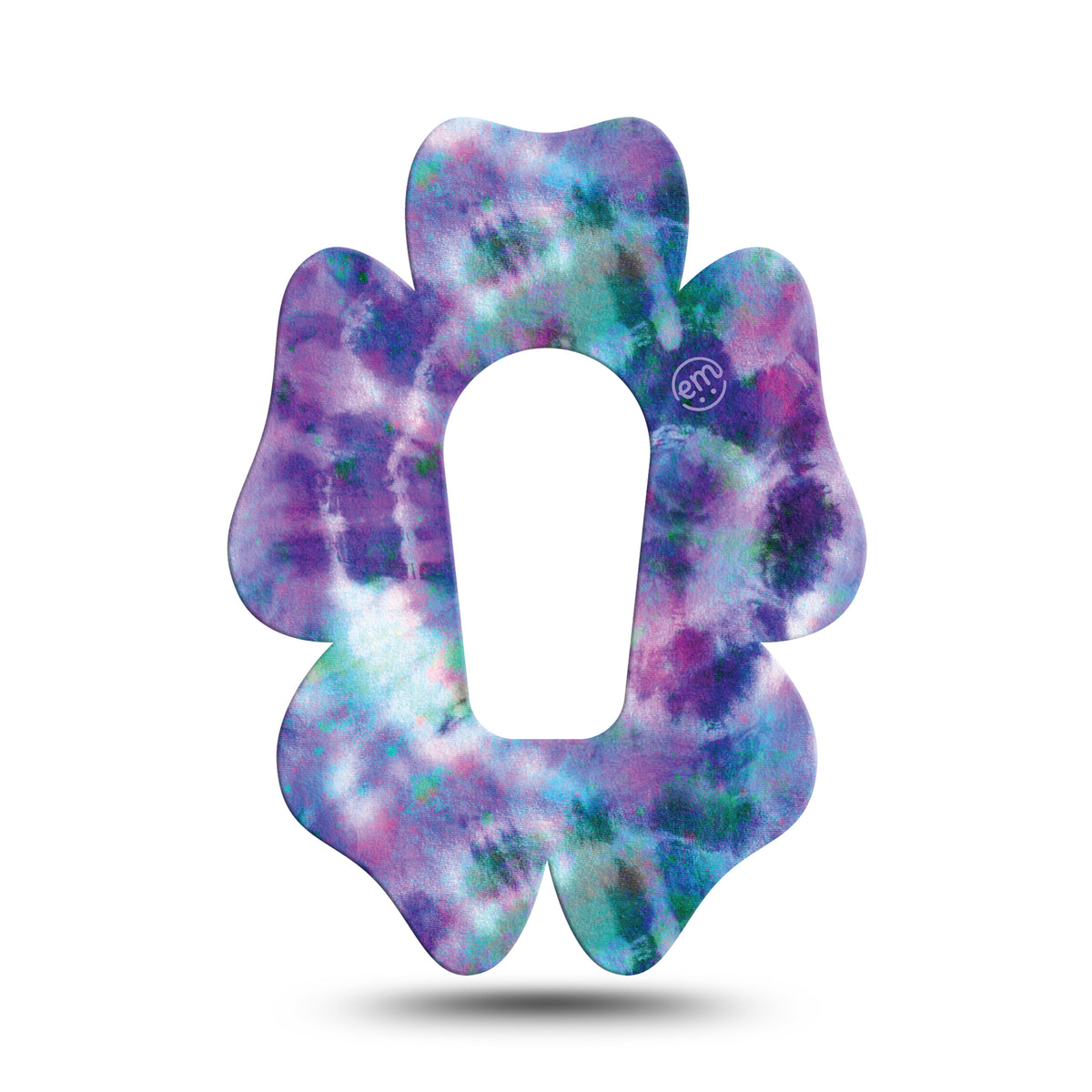 ExpressionMed G6/One Purple Tie Dye Flower Adhesive Patch Dexcom