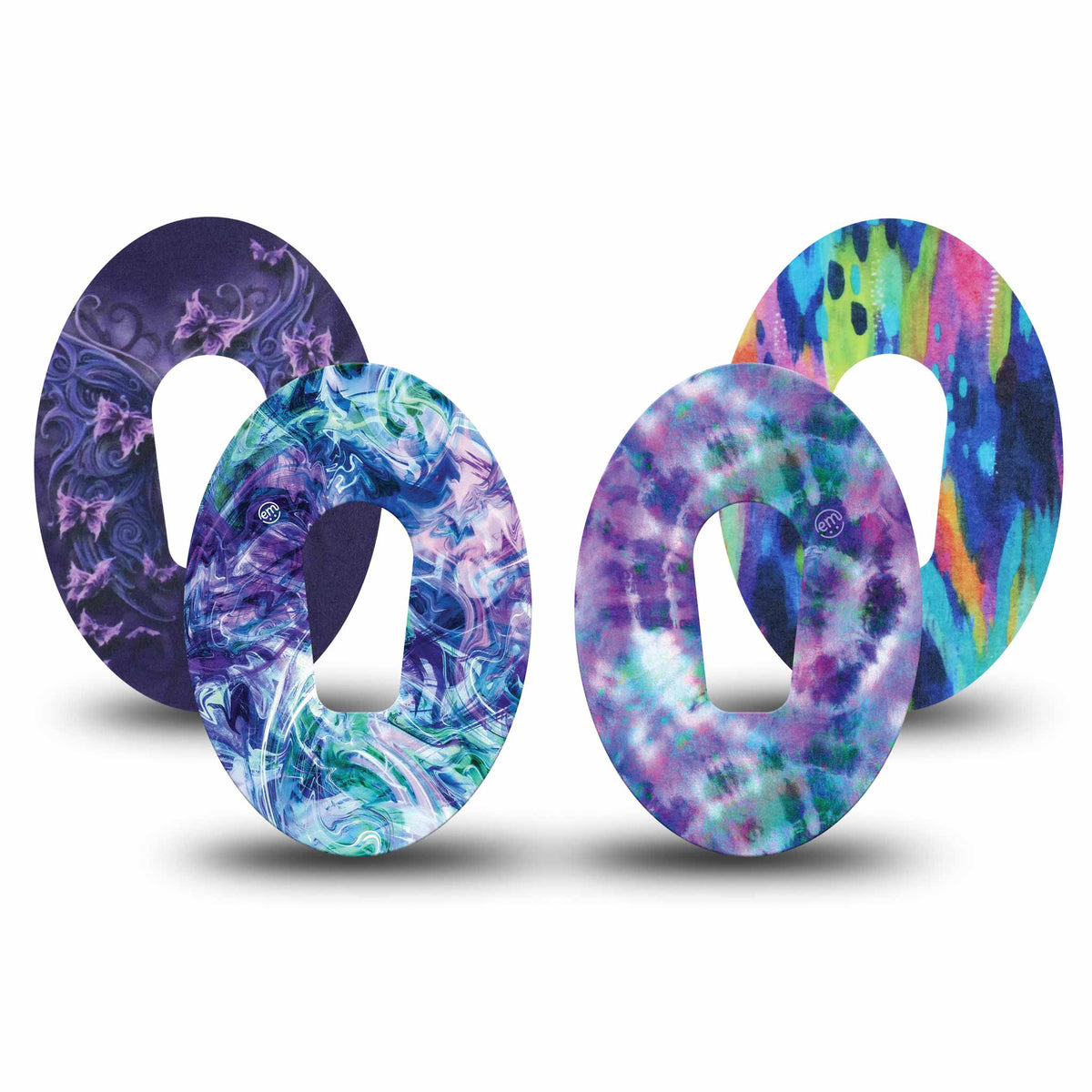 ExpressionMed Purple Daze Variety 4 Patch Pack Dexcom G6/One