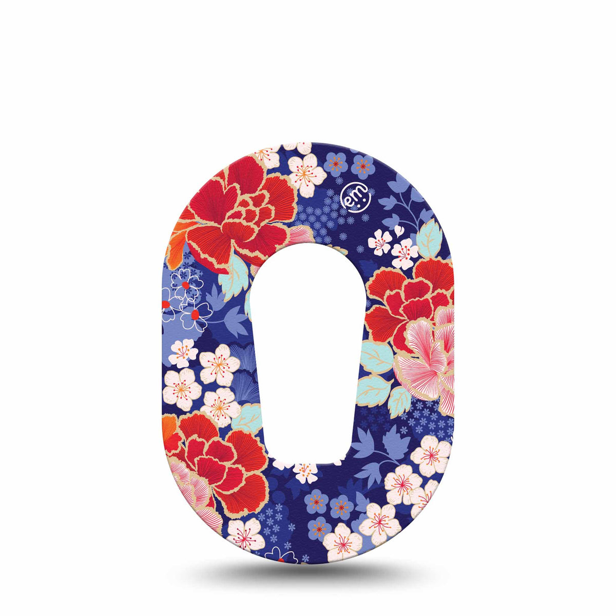 ExpressionMed Mini Chinoise Flower Adhesive Patch Dexcom G6/One